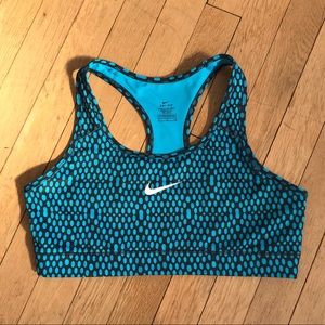 Nike Dri Fit Sports Bra Size L